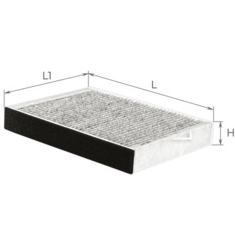 Фільтр салону ALPHA FILTER AF5096A