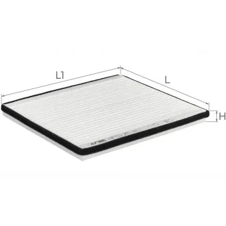 Фильтр салона Subaru Legacy/Outback 08-09/Toyota Rav4/Yaris 94-06 ALPHA FILTER AF5126