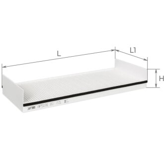 ALPHA MAN фільтр повітряний салону TG 310A-510 ALPHA FILTER AF5131