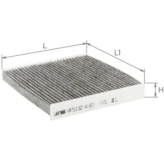Фильтр салона ALPHA FILTER AF5132A