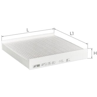 Фильтр салона Citroen Berlingo/Peugeot Partner 01- ALPHA FILTER AF5135