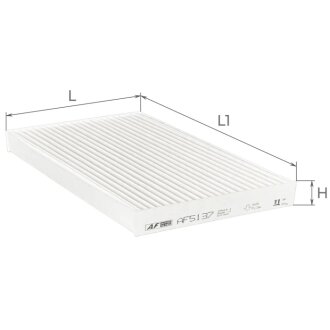 Фільтр салону Renault Megane III 08- ALPHA FILTER AF5137