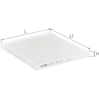 ALPHA VOLVO фільтр салону S40/V40 95- ALPHA FILTER AF5144