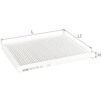 Фільтр салону Hyundai Elantra 1.6-2.0/2.0 CRDI 00-06 ALPHA FILTER AF5148
