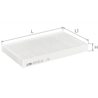 Фільтр салону ALPHA FILTER AF5155
