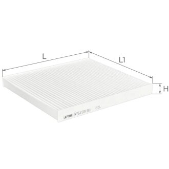 Фильтр салона Jeep Grand Cherokee/Dodge Durango 11- ALPHA FILTER AF5159