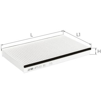 ALPHA LAND ROVER фільтр салону Discovery,Range Rover Sport 04- ALPHA FILTER AF5161