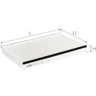 ALPHA LAND ROVER фільтр салону Discovery,Range Rover Sport 04- ALPHA FILTER AF5161