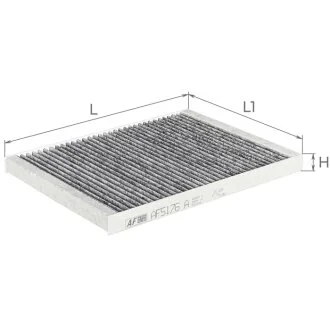 Фильтр салона ALPHA FILTER AF5176A