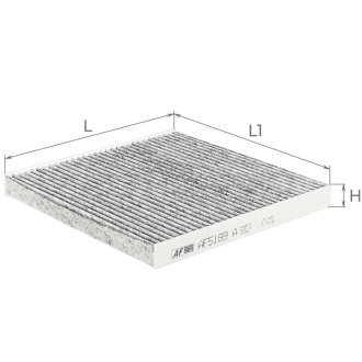 Фільтр салону ALPHA FILTER AF5189A