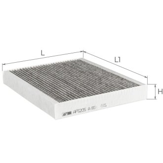 Фільтр салону ALPHA FILTER AF5205A