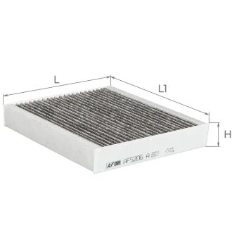 Фільтр салону ALPHA FILTER AF5206A