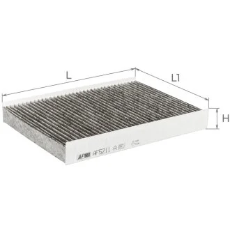 Фильтр салона ALPHA FILTER AF5211A