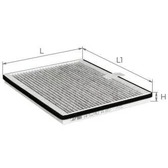Фильтр салона Chery Elara 1.5-2.0 06- (угольный) ALPHA FILTER AF5240a