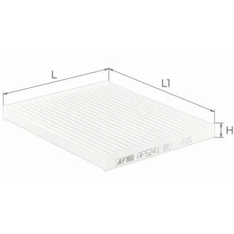 Фільтр салону GREAT WALL HAVAL H5 (вир-во) ALPHA FILTER AF5241