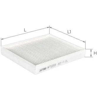 Фільтр салону KIA OPTIMA IV 15- (вир-во) ALPHA FILTER AF5259