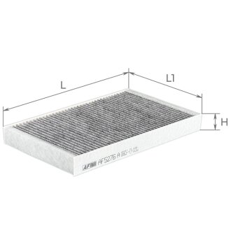 Фільтр салону ALPHA FILTER AF5276a