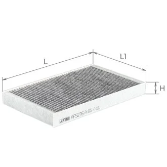 Фільтр салону ALPHA FILTER AF5276a