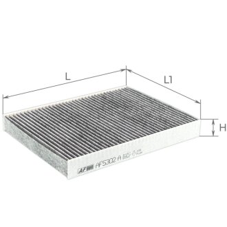 Фільтр салону Kia Sorento 16-20 (вугільний) ALPHA FILTER AF5302a