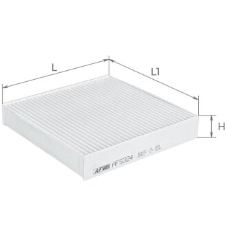 ALPHA LAND ROVER фільтр салону DEFENDER 11-, Discovery 5, LR5 16- ALPHA FILTER AF5324