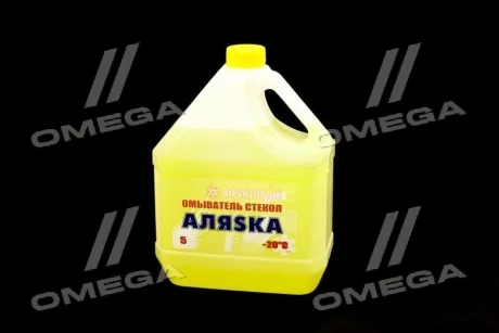 Омыватель стекла зимний АЛЯSКА Фруктовый -20С 5л АЛЯSKA 5363