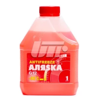 Антифриз АЛЯSКА ANTIFREEZE-40 (красный) Канистра 1л/0,98кг АЛЯSKA 5524