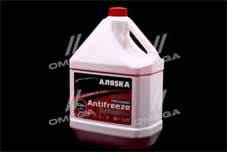 Антифриз АЛЯSКА ANTIFREEZE-40 (красный) Канистра 10л/9,83кг АЛЯSKA 5528