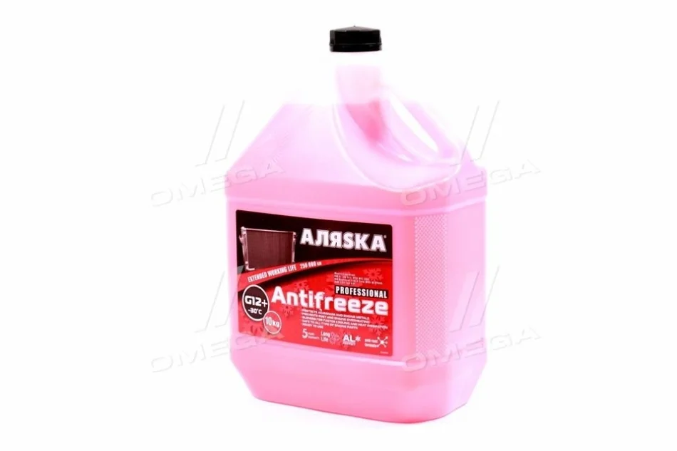 Антифриз Аляска ANTIFREEZE-30 (червоний) 10кг АЛЯSKA 9006 (фото 1)