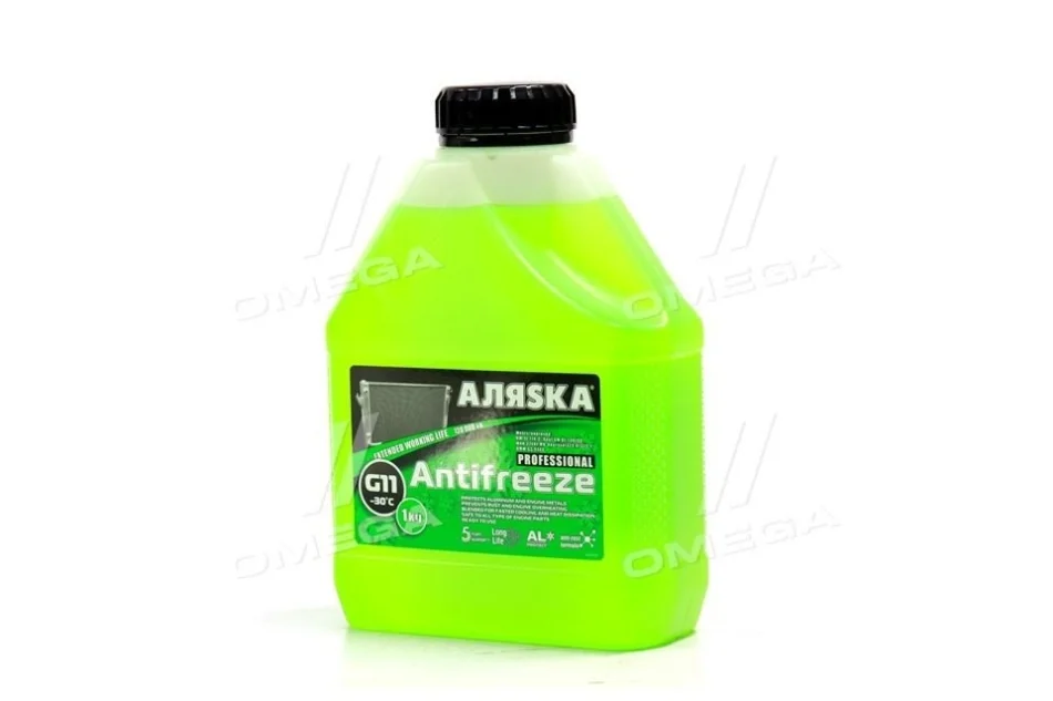 Антифриз АЛЯSКА ANTIFREEZE-30 (зеленый) 1кг АЛЯSKA 9007 (фото 1)