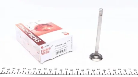 Клапан (випуск) Opel Corsa A/Kadett D/E 1.2/1.3 79-93 (29x7x104.5) (вальцювання) AMP POPE018-A-0-D