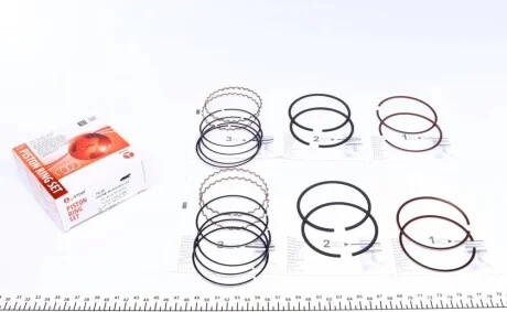 Кольца поршневые Daewoo Nexia 1.6 16V 91-00 (+0.25/79.25mm) (1.2x1.5x3.0) AMP PR-DAE-49-3538-025-SET