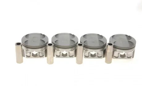 Поршень Dacia Duster/Logan/Sandero/Renault Clio/Kangoo 1.6 16V 98- (80.50mm/+1.00mm) (к-кт 4 шт) AMP PX-REN-4A-3841-100-C