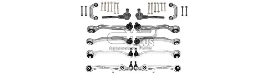 Комплект рычагов передней подвески AUDI A6 (4FH, C6) (05/06-08/11) 3.0 TFSI QUATTRO, конус 20,8 мм APPLUS APLUS 19833AP (фото 1)