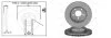 Диск тормозной передний (кратно 2) Jeep Cherokee (KK)/ LIBERTY (01/08-03/13) APLUS 61778AP (фото 1)