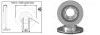Диск тормозной APLUS 61947AP (фото 1)