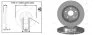 Диск тормозной передний (кратно 2) Toyota RAV 4 I (_A1_) (01/94-09/00) APLUS 61949AP (фото 1)