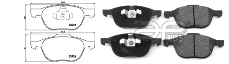 Колодки тормозные перед FORD KUGA I (03/08-) APPLUS APLUS 71153BAAP