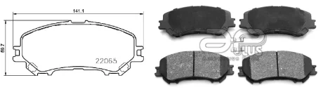 Колодки тормозные APLUS 71228AAP