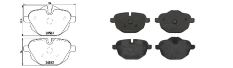 Колодки тормозные APLUS 71256BAAP