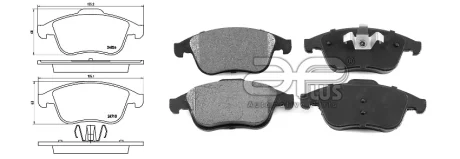 Колодки тормозные APLUS 71305BAAP