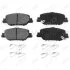 Колодки тормозные задние Honda CR-V V (RW_, RT_, RS_) (12/16-) APPLUS APLUS 71504AAP (фото 1)