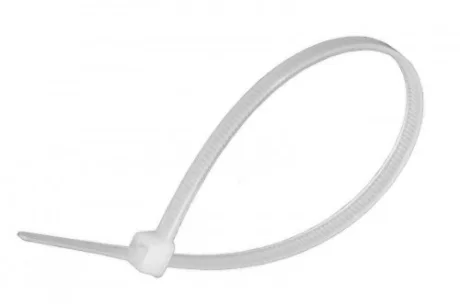 Стяжка кабельна 4х370 бІла APRO CT-W4370
