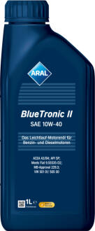 Олива моторна BlueTronic II 10W-40 1л ARAL 10W40 BL TRII 1L