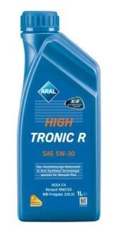 Олива моторна 5W-30 синтетика 1 л Aral HighTronic R C4 ARAL 151CEE