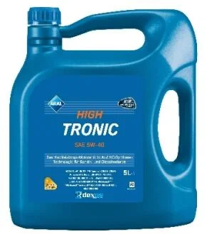Олива моторна 5W-40 синтетика 5 л Aral HighTronic C3 SN/CF ARAL 1529F9