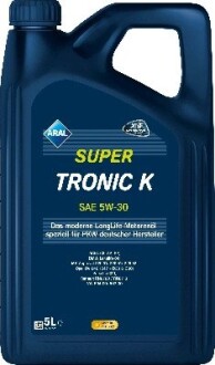 SuperTronic K 5W-30 5Lx4 ARAL 15F477