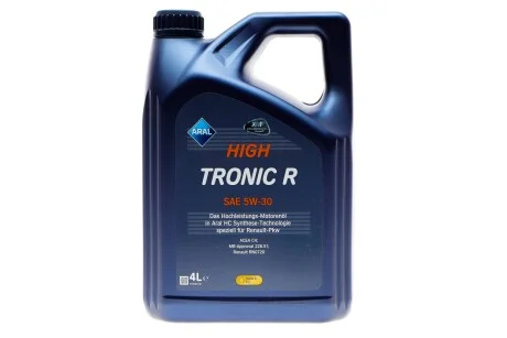 Олива 5W30 High Tronic R (4L) (MB 226.51/Renault RN0720) ARAL AR-15F45A