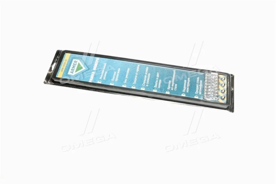 Рамка номера силиконовая 2шт. (с винтами) <> ARMER ARM-0508-02 (фото 1)
