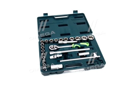 Набор головок и бит 26 ед., квадрат 1/2 CR-V <> ARMER ARM-B0006