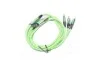 Кабель 3 в 1, USB MicroUSB+TypeC+Lightning, 1м <> ARMER ARM-MC001 (фото 3)